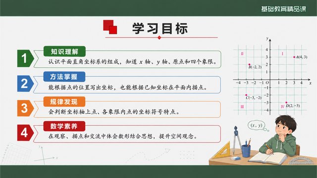 平面直角坐标系的概念精品课案例缩略图