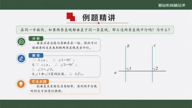 《平行线的判定》精品课核心问题与探究活动