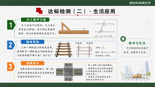 《平行线的判定》精品课方法归纳与评价证据