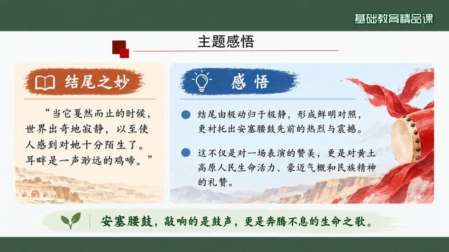 第 14 页 主题情感：结尾之妙与感悟