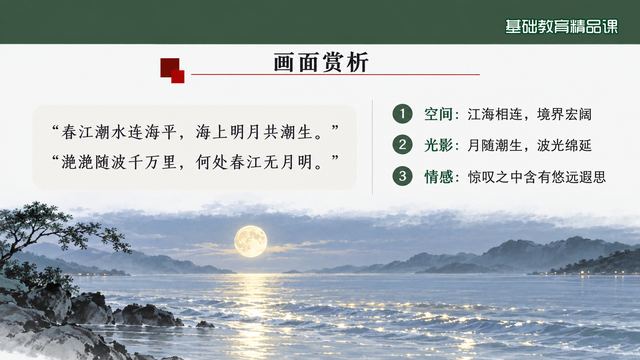 第 8 页 画面赏析：两句写尽宏阔与光影
