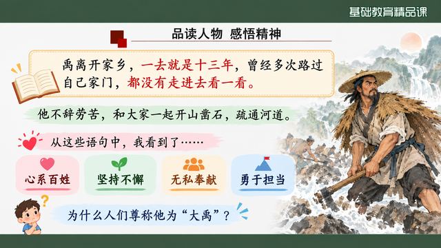 第 10 页 品读人物：三过家门与四种品质