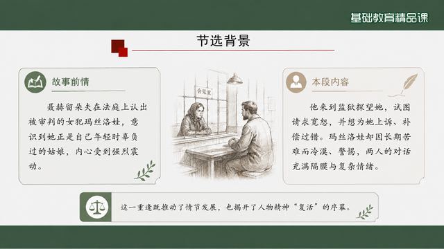 第 4 页 节选背景：法庭相识与狱中重逢