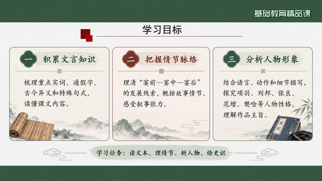第 2 页 学习目标：三条主目标呈现