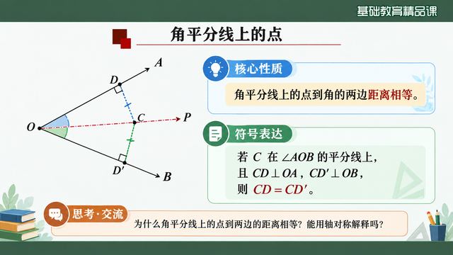 第 11 页 角平分线上的点：核心性质