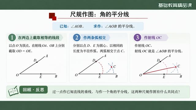 第 12 页 尺规作图：角的平分线