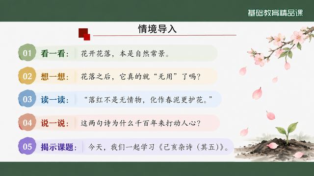 第 4 页 情境导入：五步问答式引入
