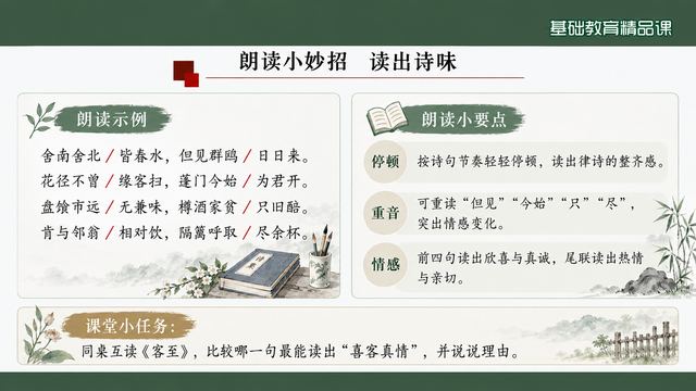 第 7 页 朗读小妙招：读出韵味