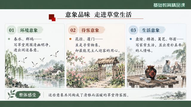第 12 页 意象品味：走进草堂生活