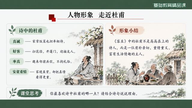 第 14 页 人物形象：三句诗读杜甫