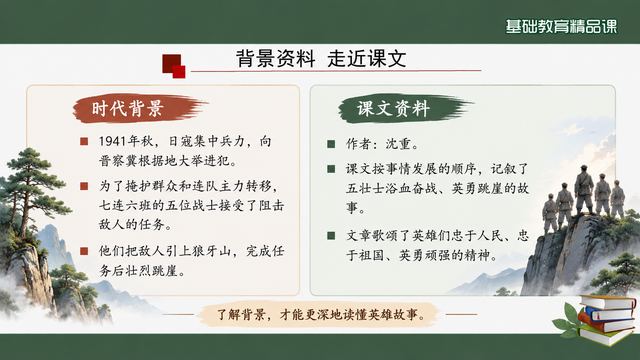 第 5 页 背景资料：时代背景与课文资料