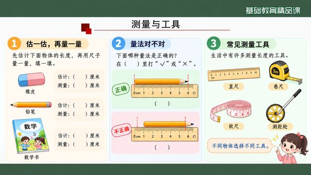 第 13 页 测量与工具：估·辨·识工具