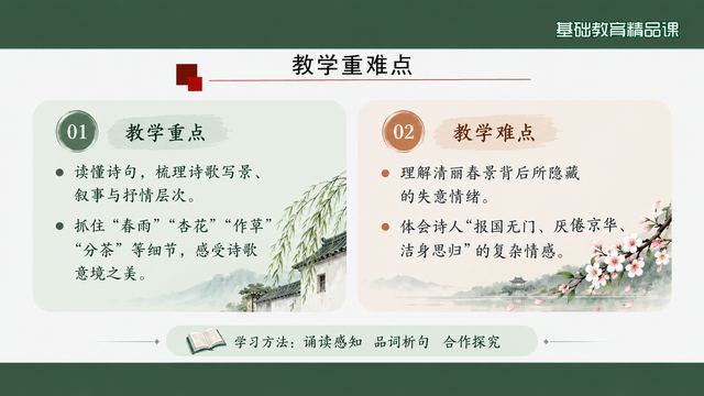 第 3 页 教学重难点：双卡加学法