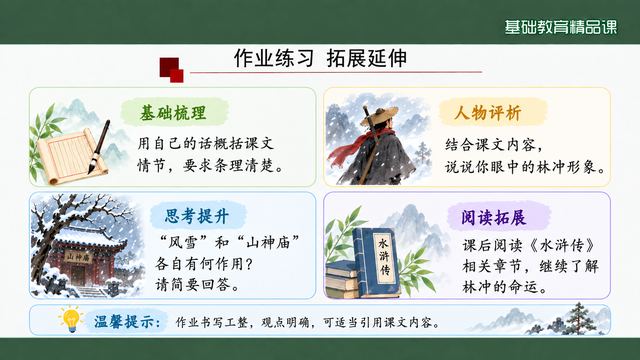 第 20 页 作业练习：基础人物思考