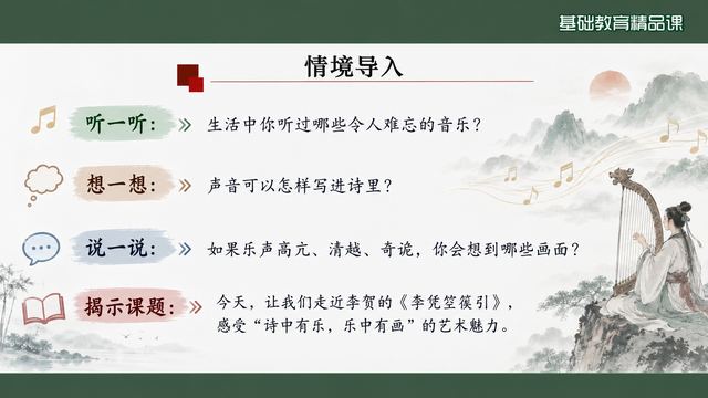 第 4 页 情境导入：听想说三步