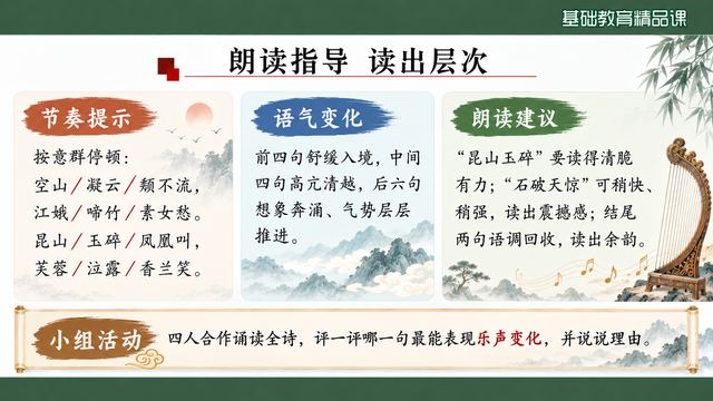 第 7 页 朗读指导：三栏读出层次