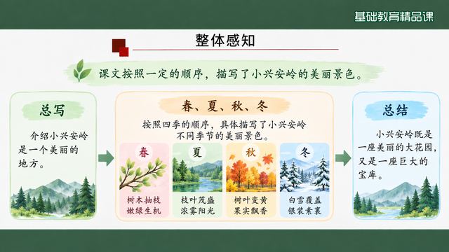 第 5 页 整体感知：总写、分写、总结