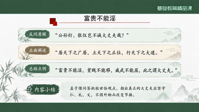 第 10 页 富贵不能淫：质疑、阐述与总结
