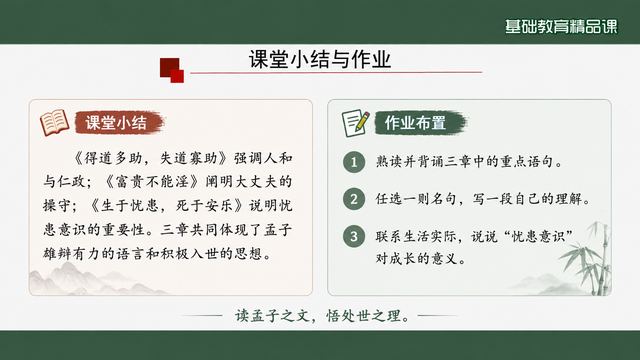 第 21 页 课堂小结与作业布置