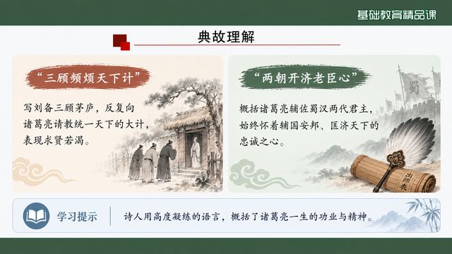 第 8 页 典故理解：“三顾”“两朝”专页