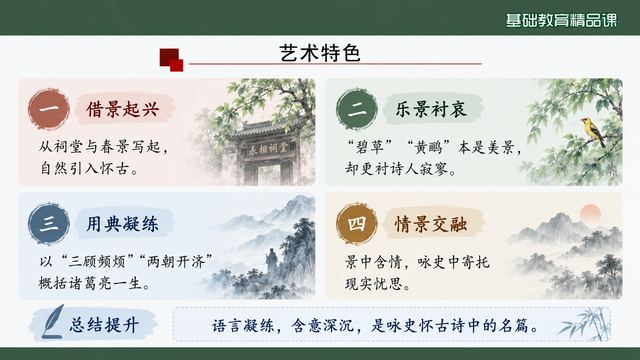 第 17 页 艺术特色：四种写法格