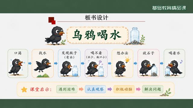 第 13 页 板书设计：七格流程加课堂启示