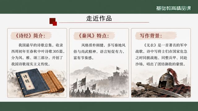 第 3 页 走近作品：《诗经》《秦风》与写作背景