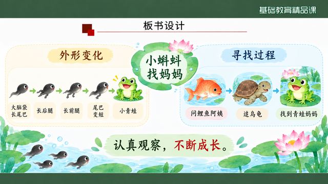 第 17 页 板书设计：外形变化对照寻找过程