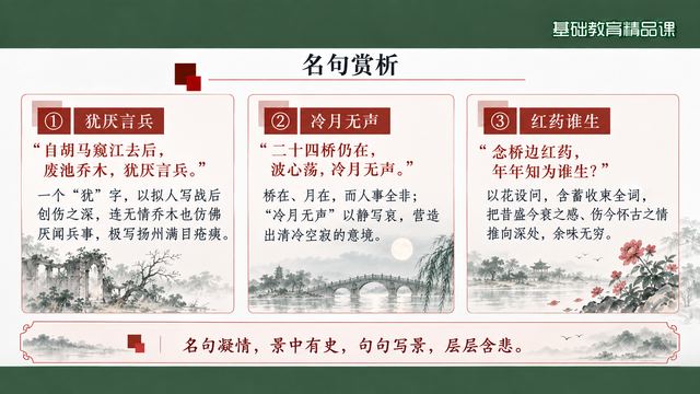 第 11 页 名句赏析：三句逐条细读