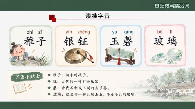 第 6 页 读准字音：四个易错音与词语小贴士
