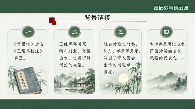 第 7 页 背景链接：出处、诗人生活与地位